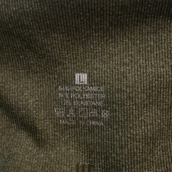 SHEIN - military green sport set - Picture 3 of 7